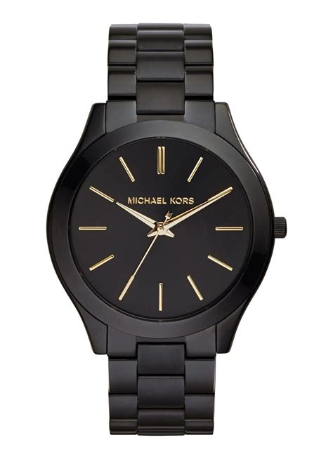 michael kors zwart horloge